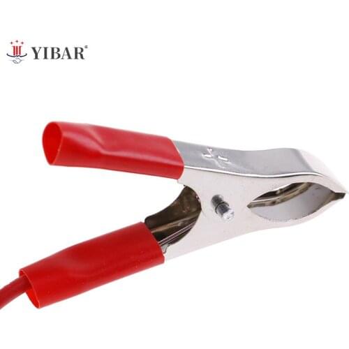 12 Volt Battery Terminal Clip-on Cigar Cigarette Lighter Power Socket Adapter Plug Car Boat Van For Camping