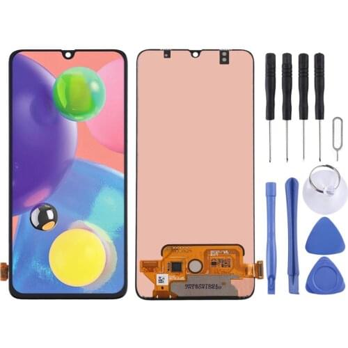 Super AMOLED Material LCD Screen and Digitizer Full Assembly for Samsung Galaxy A70s