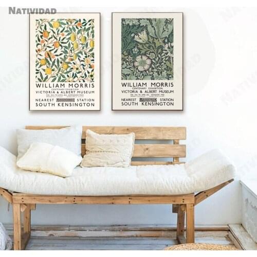 Home Decoration Accessories The Victoria and Albert Museum Exhibition Poster Spray Poster Waterproof Ink Canvas Prints