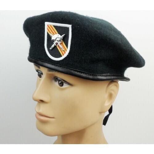 US ARMY SPECIAL FORCES GREEN BERET HAT & SPECIAL FORCES CAP BADGE Military Store
