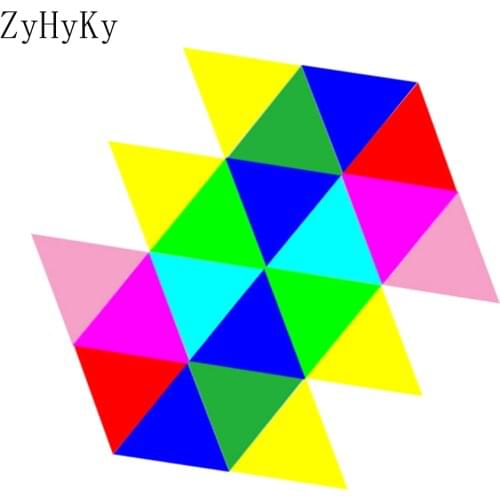 Bluetooth Controller LED Triangle Quantum Lamp Night Light For Home Beedroom Decorion LED Modular Colorful Wall Light