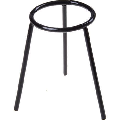 13cm Lab Bunsen Burner Cast Iron Support Stand/Alcohol Lamp Tripod Holder Height Laboratory School Chemistry Equipment