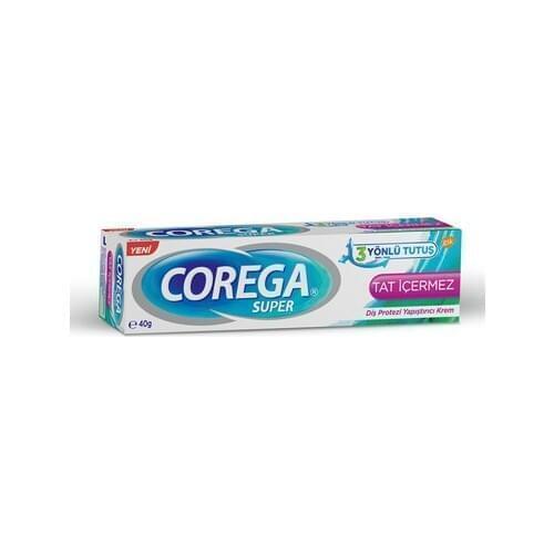 Corega Adhesive Denture Fixative Cream 40Gram Strong Dentadura Adhesive Denture Prosthesis Teeth Glue Removable