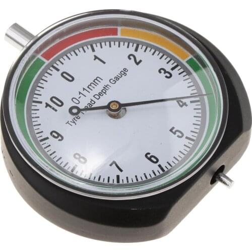 Auto Accessory Car Motorcycle Trailer 0-11mm Tyre Tread Depth Gauge Tool