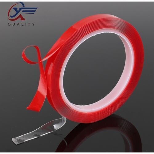Double-sided Length 3M Width 6/8/10/12/15/20MM Strong Clear Transparent Acrylic Foam Adhesive Tapedouble Sided Adhesive Tape
