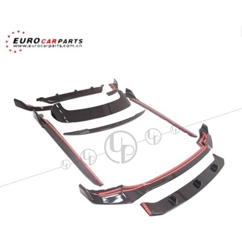 X5 mt body kit fit for X5 G05 MBM style plastic material front lip side skirt rear diffuser and spolier rear wing