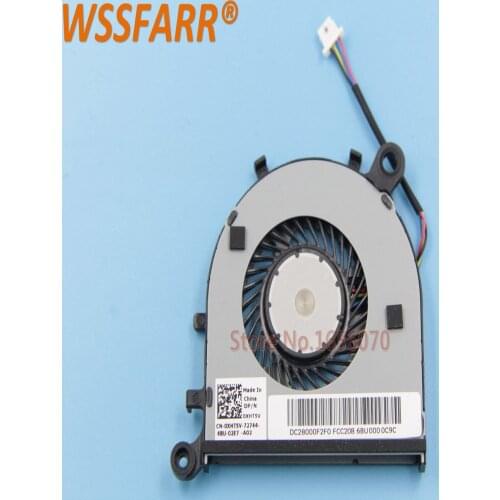 New Original for Dell XPS 13 9343 9350 9360 laptop cpu cooling fan cooler 0XHT5V XHT5V