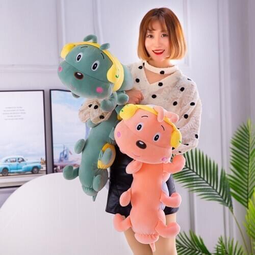 50/70/90/110/120cm plush creative Caterpillar With headphones stuffed soft high quality comfortable Pillow Soothing doll cushion