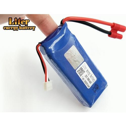RC Drone syma x8 x8c x8w x8g Quadcopter Parts Lipo extra Battery Spare Toys 7.4v 3000mAh 903480 25c with Over current protection