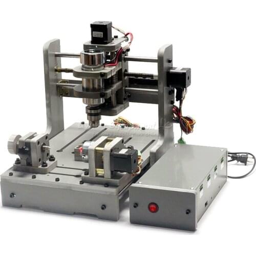Russia tax free cheap cnc router Engraving machine DIY Mini 3axis wood Milling Machine