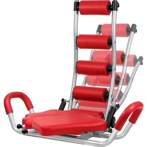 Folding abdominal trainer machine lose weight thin waist abdominal muscle training wheel sports fitness equipment Household HOT