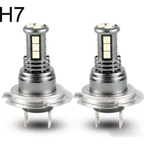 H7 LED Headlight Bulbs H7 Car Headlights Fog Light 2x H7 H10 H7 H4 H16 5202 4000LM IP67 12V / 24V 100W 6500K 3030 White DRL Chip