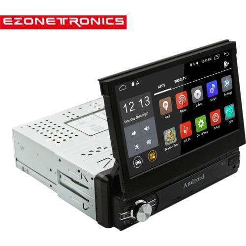 Universal 1 Din Car Radio Player 7'' GPS Navigation Bluetooth Android 7/8 Car MP5 Player Steering-wheel WiFi Support DAB+ CT0013