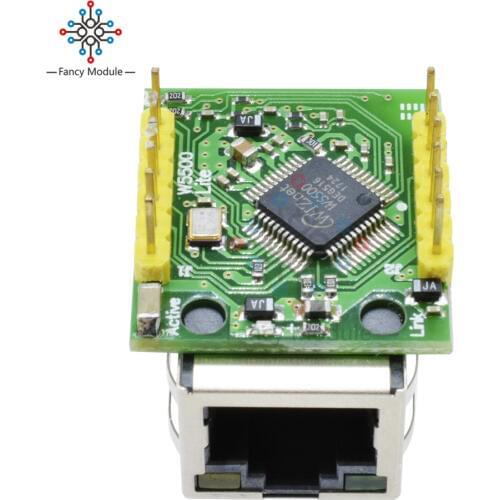 W5500 USR-ES1 ENC28J60 Chip New SPI to LAN/ Ethernet Converter TCP/IP Mod for arduino Diy Kit