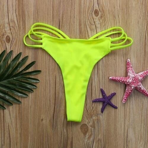 Women Sexy Bikini Thong Bottoms Swimsuit Bikini Swimwear Brazilian Thong Swim Trunks Swim Shorts Underwear Panties Купальник