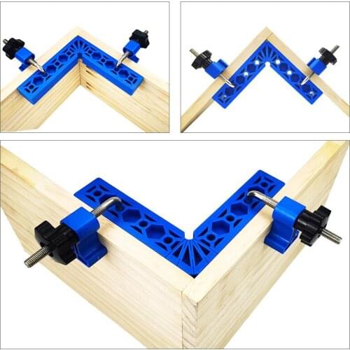 2/4pcs Multifunction 90 Degree Angle Clamp Furniture Cabinets Drawers Cabinets Frames Clamps Woodworking DIY Hand Tool Hot Sale