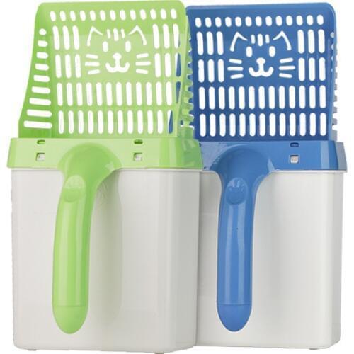 30pcs Useful Cat Litter Shovel Pet Cleaning Tool Plastic Cat Food Scoop Cat Sand Cleaning Products W9929