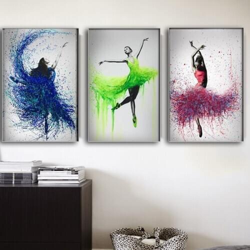 5D DIY Full Square round Diamond Painting Dancing Ballerina Diamond Embroidery Ballet dancer Picture Of Rhinestone Home Decor
