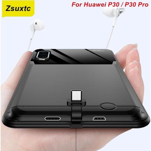 Araceli 10000 mah For Huawei P30 P30 Pro Battery Case Smart Phone Battery Cover Smart Power Bank For Huawei P30 Pro Charger Case