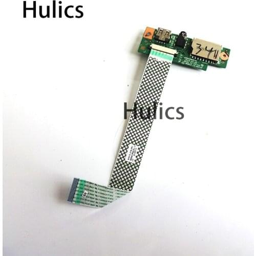 Hulics Original For Acer ES1-523 ES1-533 USB AUDIO JACK BOARD With Cable 435O3DBOL01 B5W1S LS-D671P