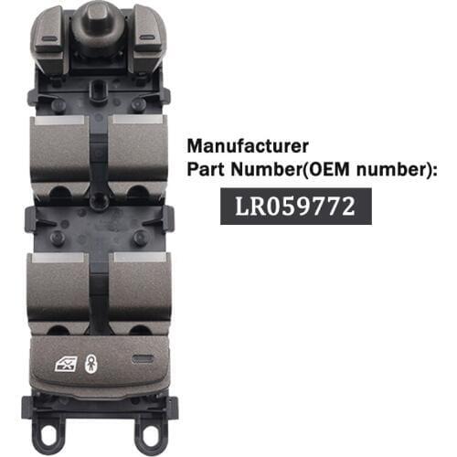 LR059772 Window Control Switch Button For Land Rover Discovery Sport 2015 2016 2017 2018 FK72-14540-AC LR085483