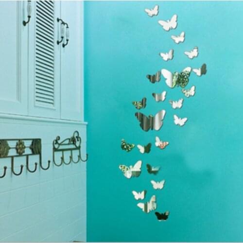 Butterfly Wall Decor Cute Butterflies Wall Stickers Art Decals Home Decoration Room Wall Art Very Fashion And Modern Breath