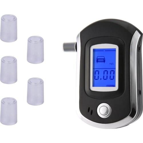 Promotion Professional Pocket Digital Alcohol Breath Tester Analyzer Detector Test Testing LCD Display