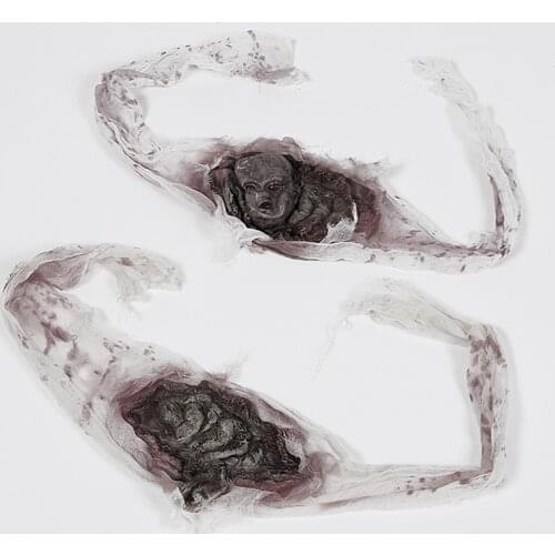 Sexy Gothic Black Fingerless Long Glove Halloween Funny Punk Rock Gloves Dance Cosplay Costume