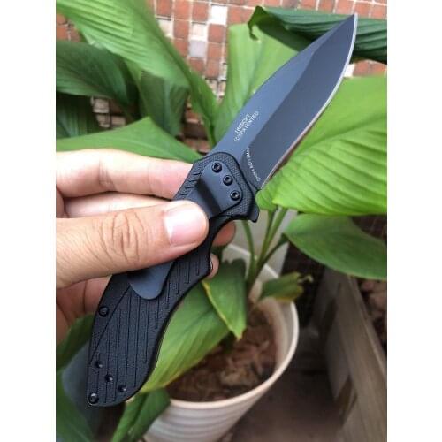 K 1605 folding pocket outdoor camping hunt knife 8CR13MOV blade G10 handle Tactical Survival Utility fruit knives EDC tool