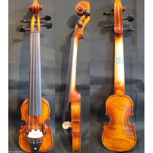 Baroque style Pochette SONG brand violin 5 3/4",great sound,#11576