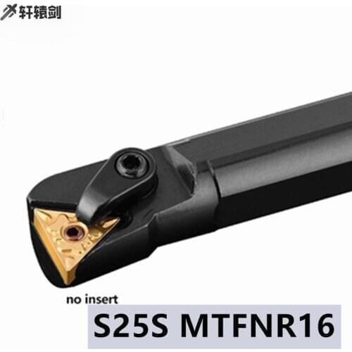 1PC S25S MTFNR16 MTFNL16 CNC Lathe Cutting Tool MTFNR Rod-Shaped Internal Turning Holder For TNMG Carbide Inserts