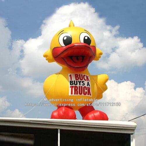 10ft giant inflatable standing duck balloon with blower for outdoor decoration Customized color