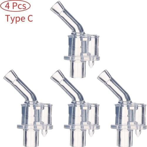 4Pcs Food-Grade Straws for Universal Baby Avent Cups Non-Toxic Accessory Replacement Nozzle for Kids Water Feeding Bottles