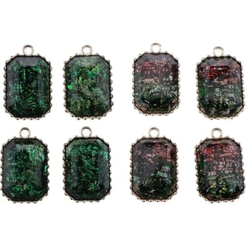 4x Dangle Charms Pendant for Bracelet Jewelry Making DIY Craft