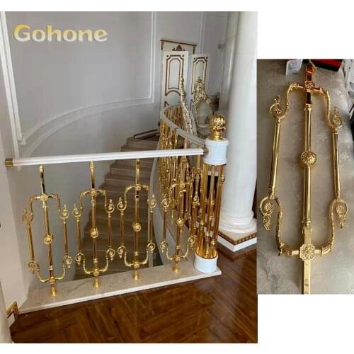 Freeshipping Height AL Balustrade Baluster Pole Armrest Fence Rod Handrail Railing Post Pole Baluster for Stair or Door