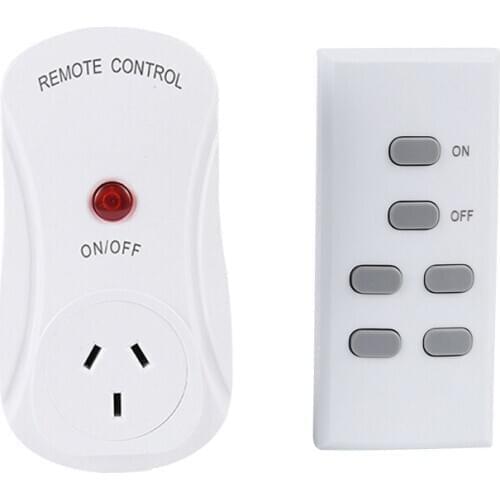 ESPLENTY Wireless Remote Control Socket Smart Plug Australian Standard (1 Socket+1 Remote)