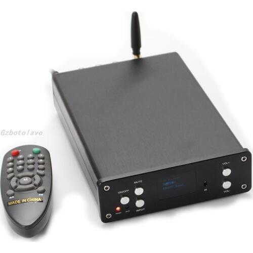 STA326 2.1 high power QCC 3008 Bluetooth 5.0 digital power amplifier APTX 25W*2+50W High Power (OLED screen)