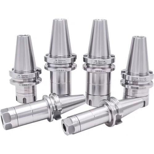 BT40 ER16 ER20 ER25 ER32 70L 100L CNC tool holder milling chuck machining center high speed tool holder with accuracy of 0.002mm