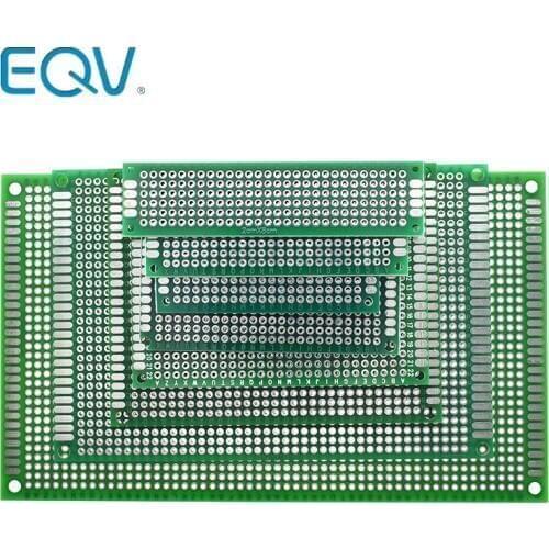 9x15 8x12 7x9 6x8 5x7 4x6 3x7 2x8 cm Double Side Prototype Diy Universal Printed Circuit PCB Board Protoboard For Arduino