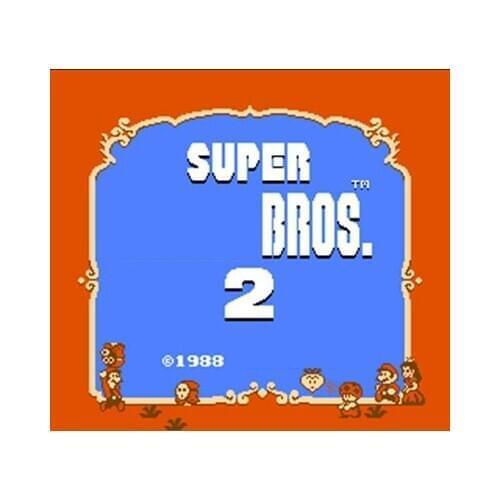 Super Mari Bros 2 60 Pin Game Card For 8 Bit Subor Game Player