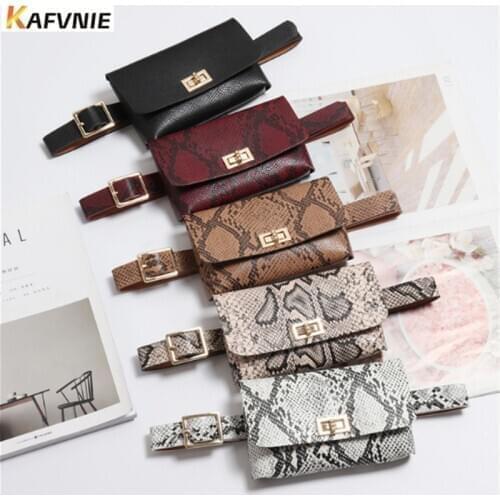 KAFVNIE Men's Waist Bags
