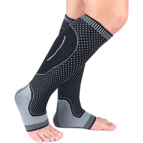1pc Running Cycling Compression Sleeves Calf Leg Shin Splints Breathable Leg warmmers Sports Protection Safety