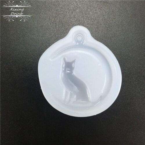 Crystal pendant resin mold DIY sugar craft cake decoration tool hand craft epoxy resin jewelry silicone mold