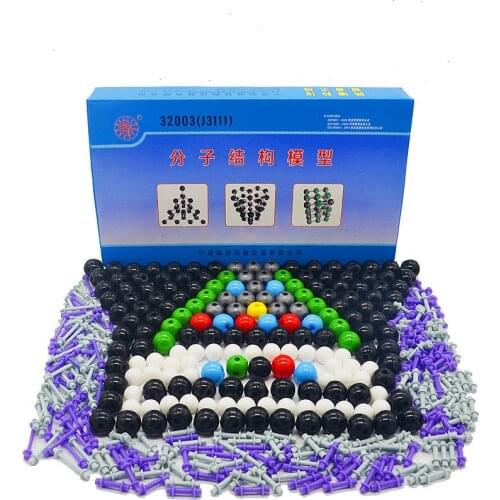 Bulb tube Molecular structure model Teaching organic inorganic molecular model Chemical experiment equipment junior high school