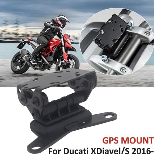 New GPS Mount For Ducati XDiavel/S 2016-2021 Motorcycle Accessories Bracket Mobile Phone Board Bracket Holder USB