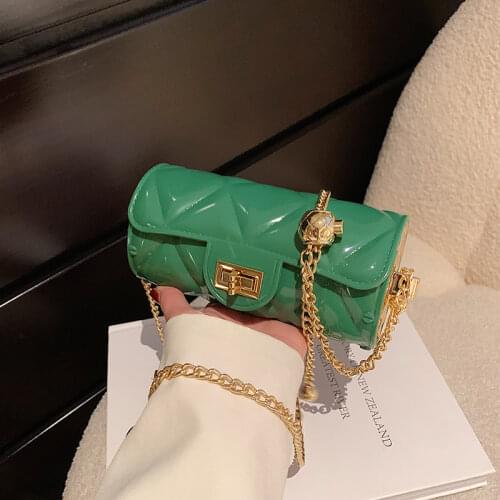Fashion designer Shoulder Bags Retro Casual Women Totes crossbody bags Female Leather Solid Color Chain Handbag for Women 2021