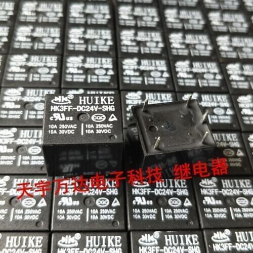 T73 Relay HK3FF-DC24V-SHG 24V 5PIN 10A 24VDC