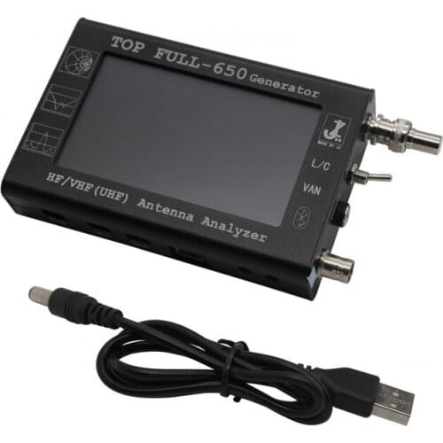 1.3GHz Vector Antenna Analyzer Signal Generator HF VHF UHF ANT SWR Impedance Meter 4.3" LCD Display