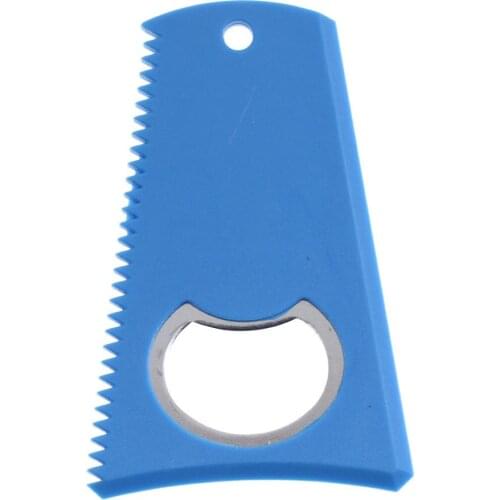 8 X 5.2cm Surfboard Surfing Wax Comb & Scraper Remover - 3 Sided Versatility