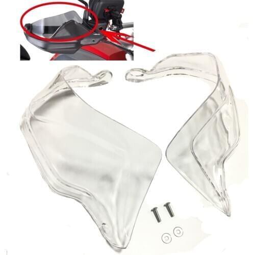 For R1200GS Adventure LC F800GS S1000XR R1250GS Clear Handguard Windscreen Windshield Motorcycle Hand Guards Shield Extension